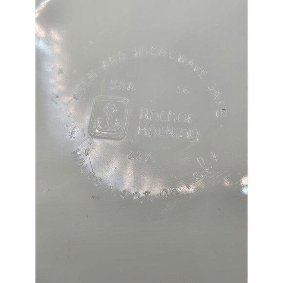 Anchor Hocking Fire King Casserole Dish Vintage - Picture 3 of 4